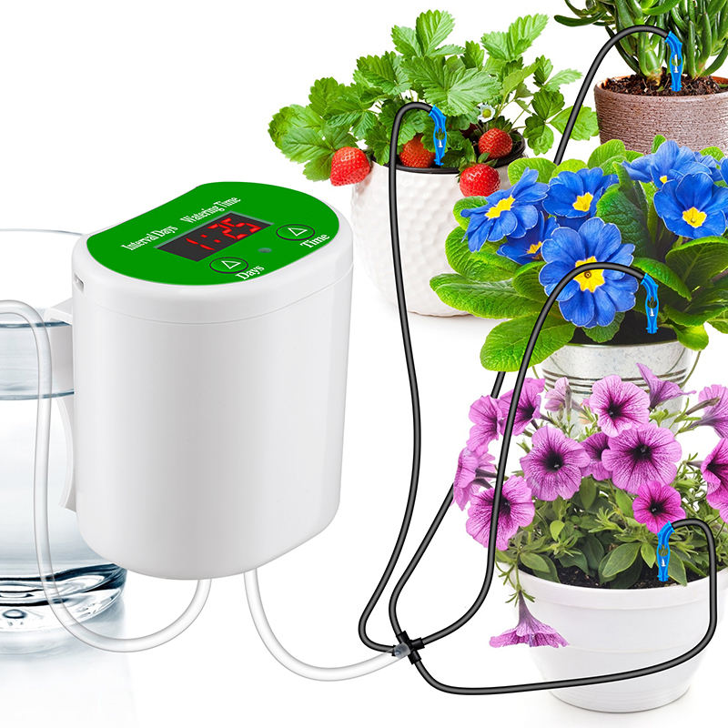 Smart Garden Tools - An intelligent timed automatic flower waterer,