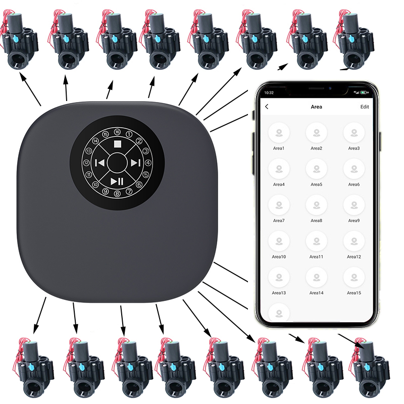 Smart Garden Watering Can - 16 Zone WiFi Smart Irrigation Controller