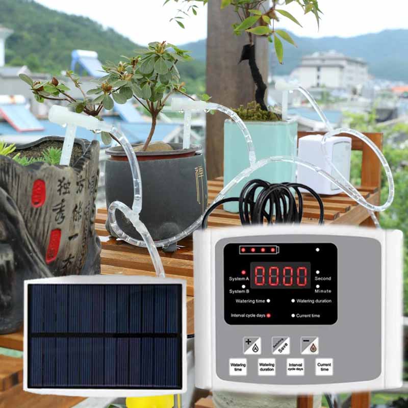 Smart Garden Tools - Automatic Solar Energy Drip Irrigation Device