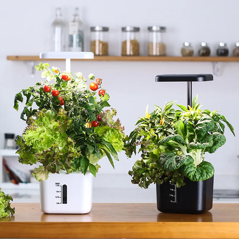 Indoor Herb Garden Kit - Growing System Indoor Garden 4 Pods