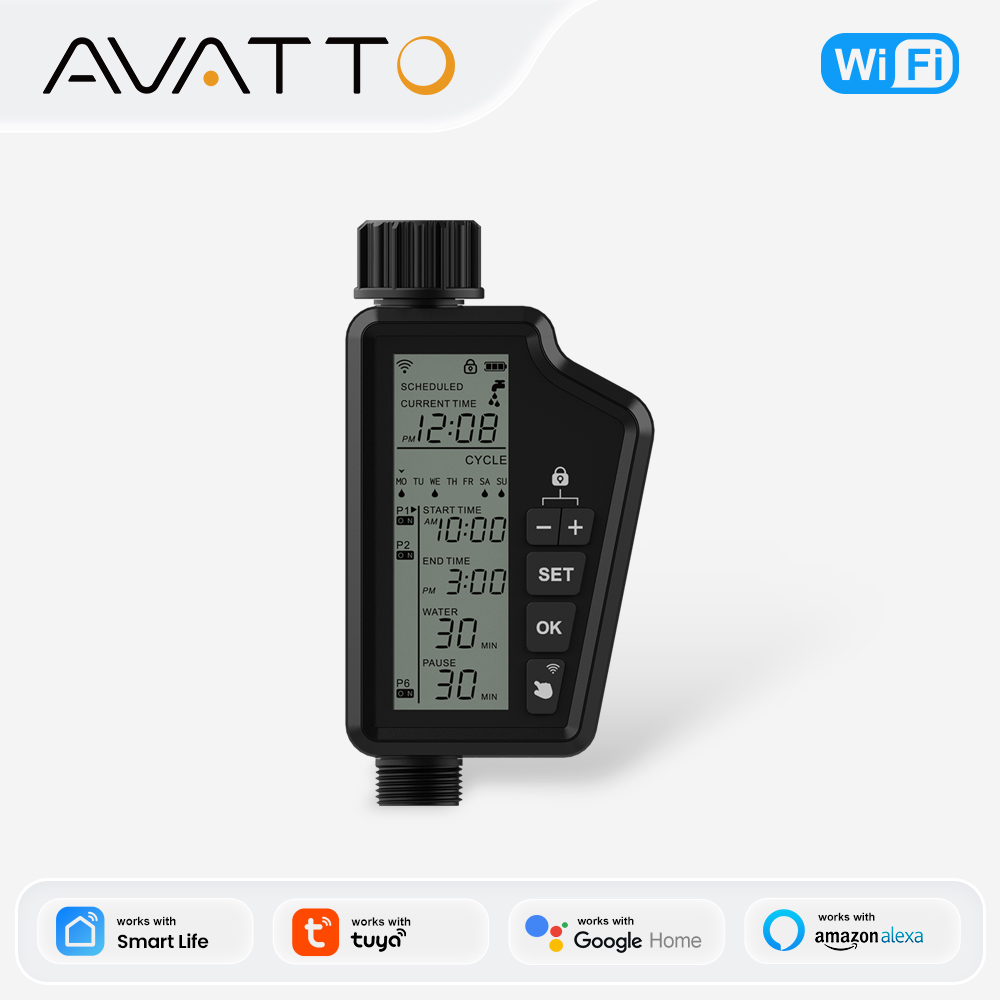 Smart Garden Tools - AVATTO Tuya WIFI Smart Garden Watering