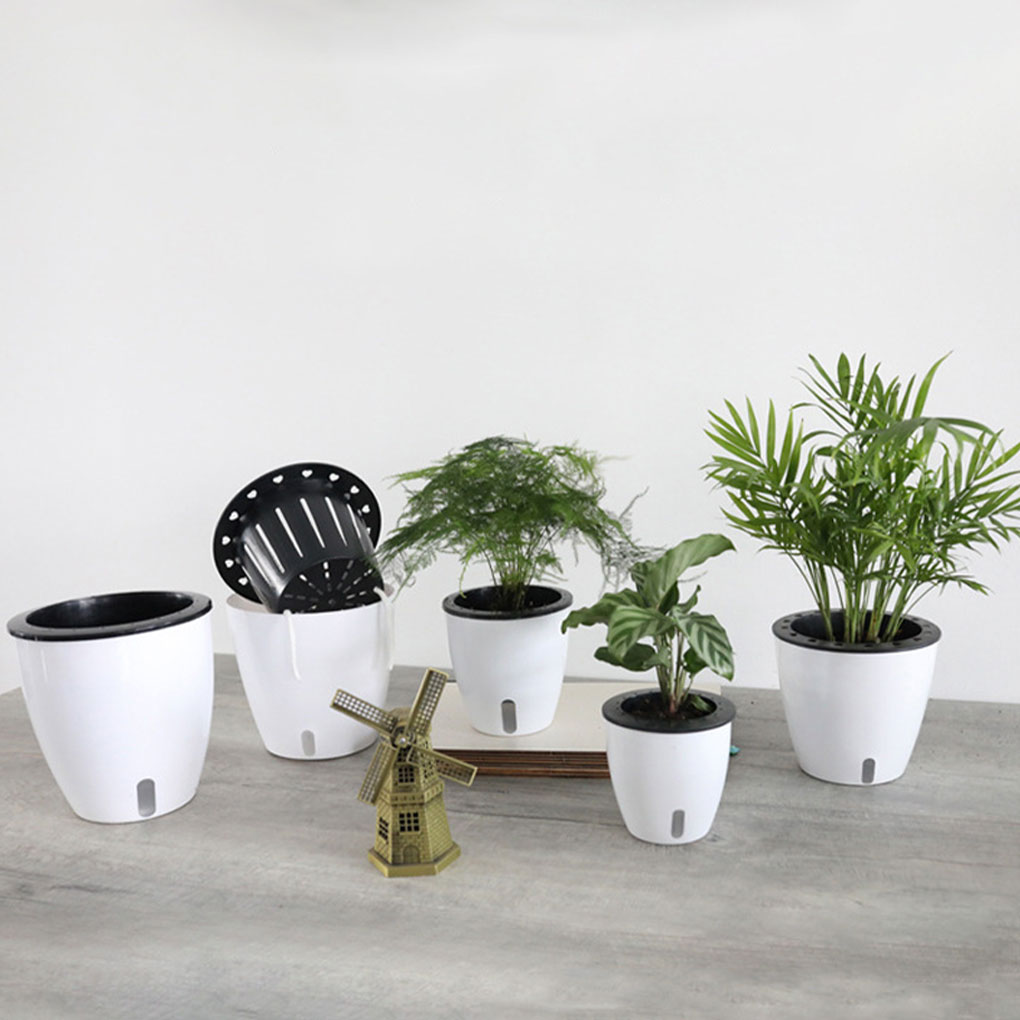 Indoor Herb Garden Kit - White Portable And Eco-friendly Plant Pots
