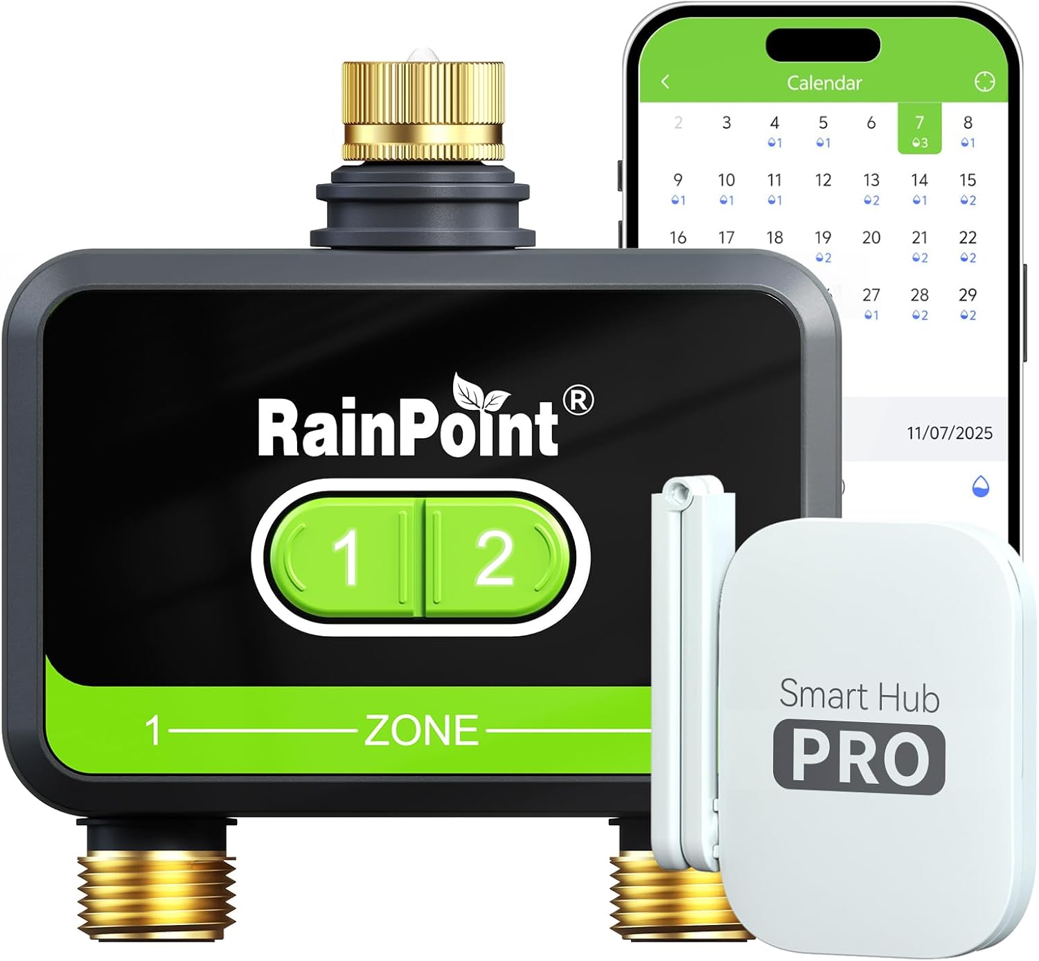 Smart Garden Timer - 2-Zone Smart WiFi Water Timer for
