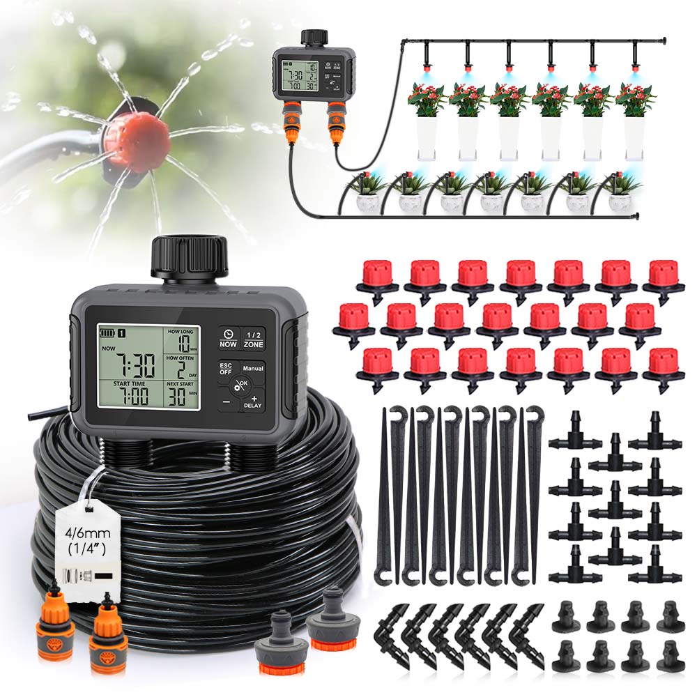 Smart Garden Tools - Dual Zone Independent Display LCD Garden
