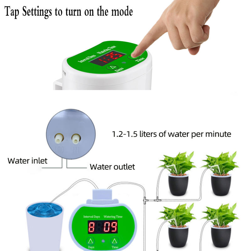 An intelligent timed automatic - огляд і ціна Smart Garden Tools