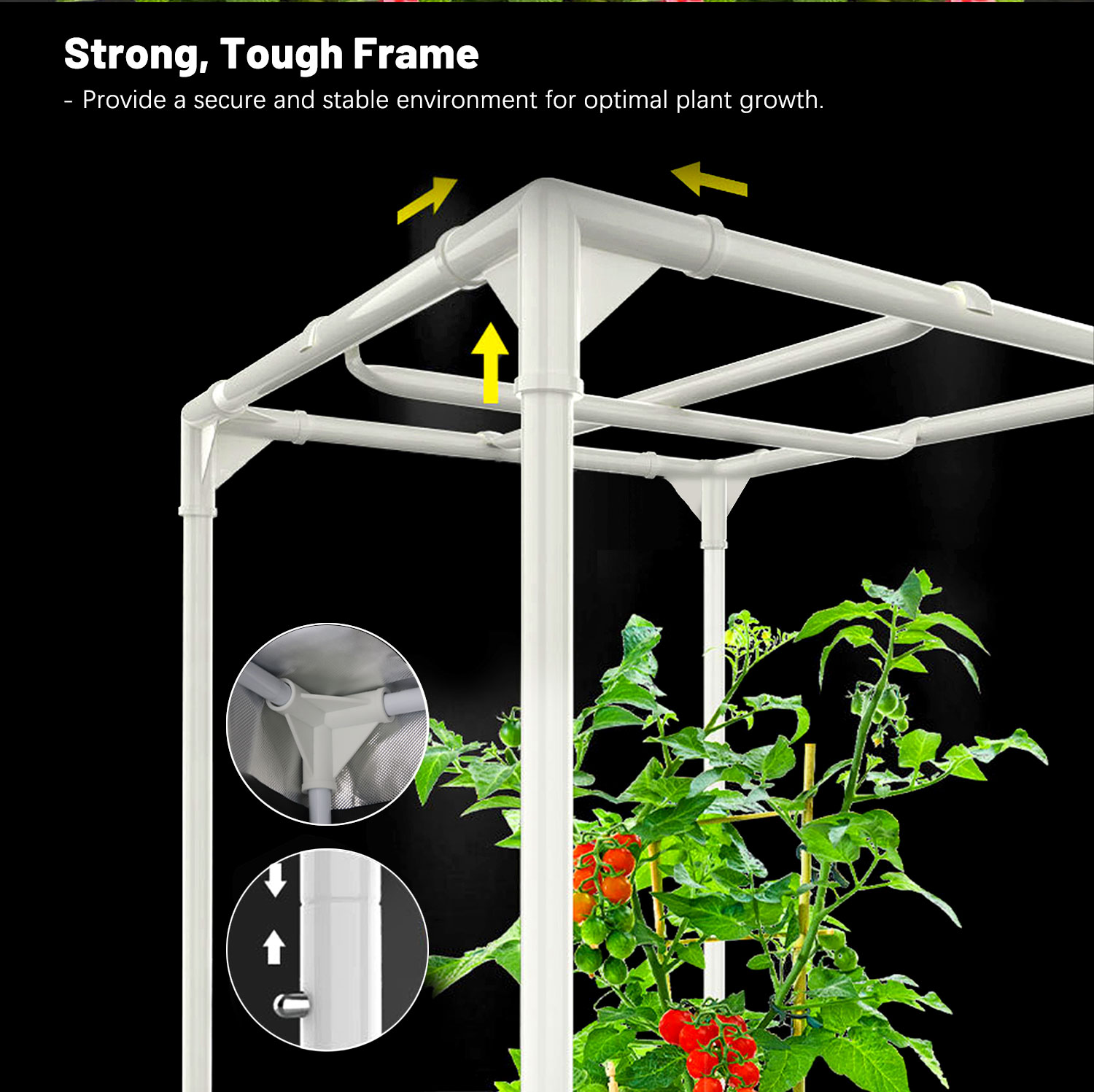 Factory Customized 600d Mylar  - огляд і ціна Grow Tent Complete Kit