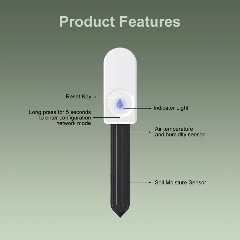 Zigbee Smart Soil Moisture Sen - огляд і ціна Smart Garden Moisture Sensor
