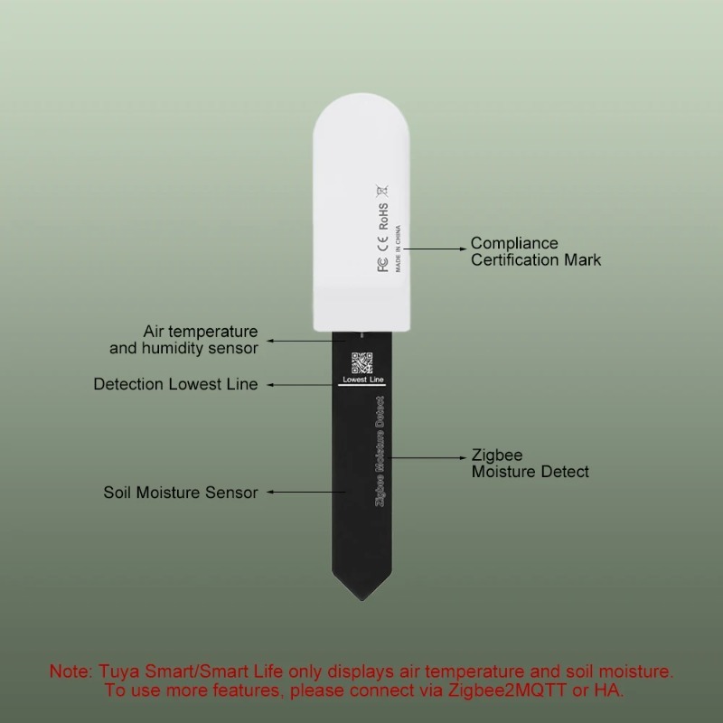 Zigbee Smart Soil Moisture Sen - огляд і ціна Smart Garden Moisture Sensor