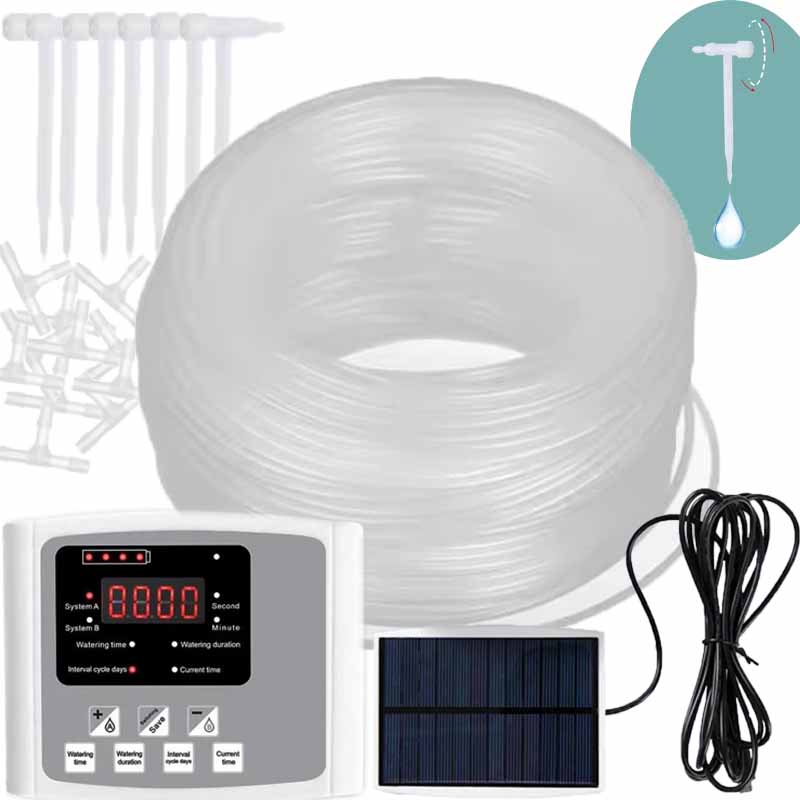 Automatic Solar Energy Drip Ir - огляд і ціна Smart Garden Tools