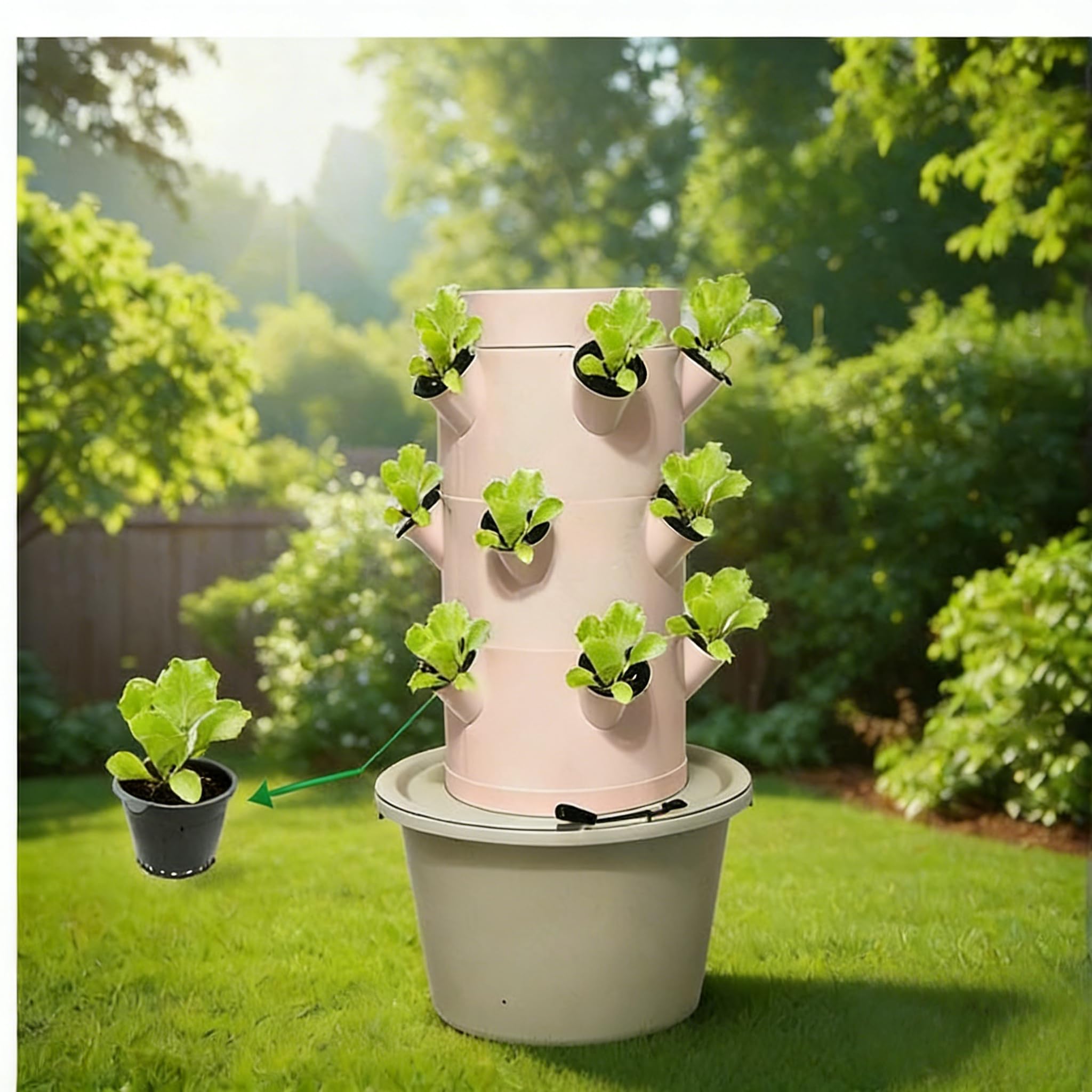 Vertical Hydroponic Growing Sy - огляд і ціна Smart Garden Vertical