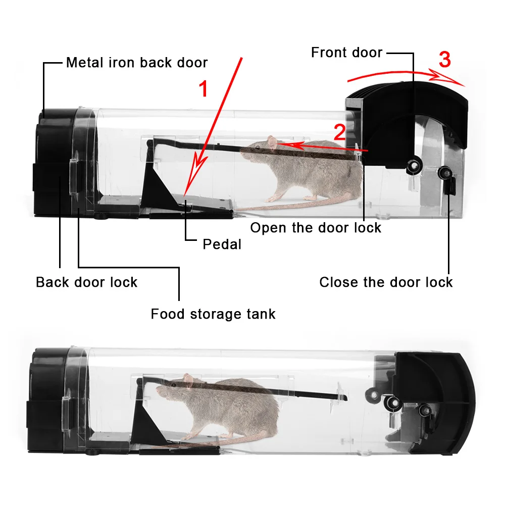Safe Firm Mousetrap Humane Reu - огляд і ціна Smart Garden Tools