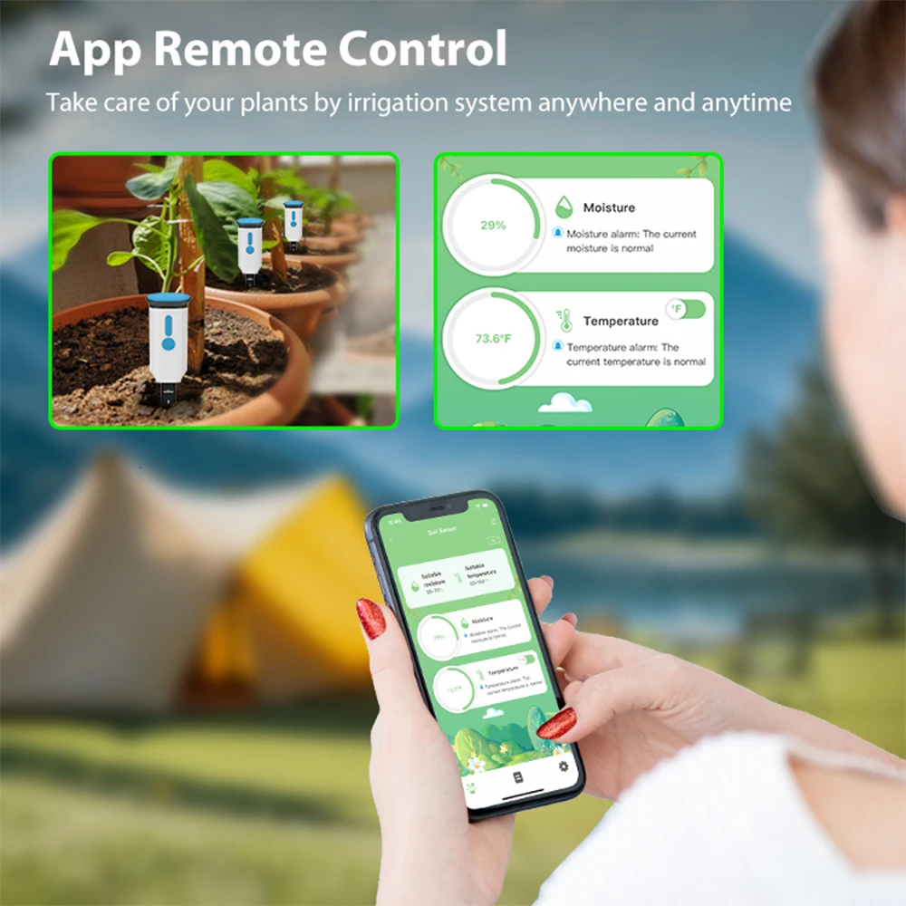 Haozee Tuya Smart WiFi Soil Mo - огляд і ціна Smart Garden Moisture Sensor