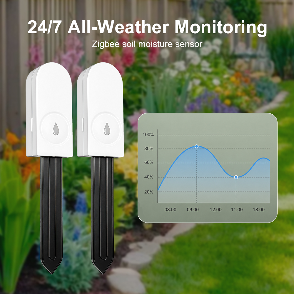 Zigbee 3.0 Soil Moisture Senso - огляд і ціна Smart Garden Tools
