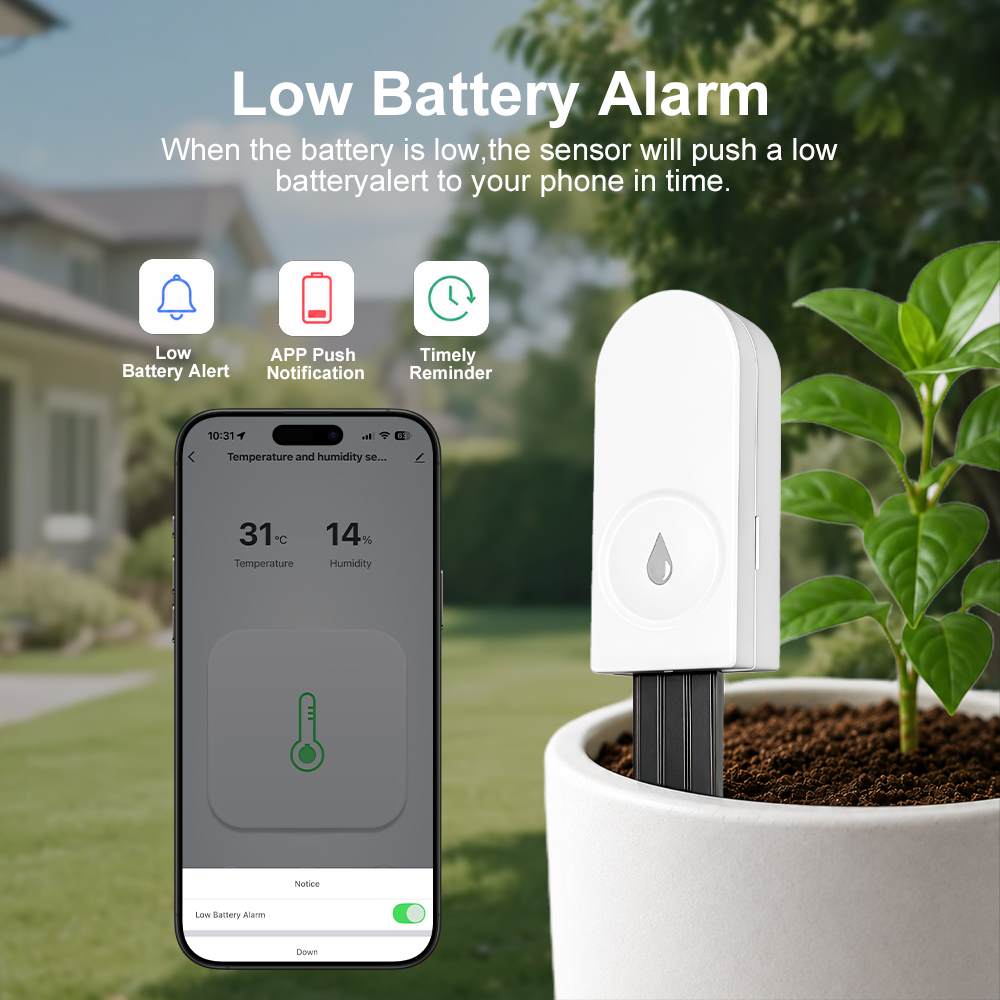 Zigbee 3.0 Soil Moisture Senso - огляд і ціна Smart Garden Tools