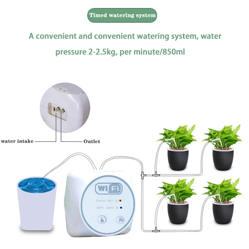 Wifi Garden Automatic Drip Irr - огляд і ціна Smart Garden Keeper