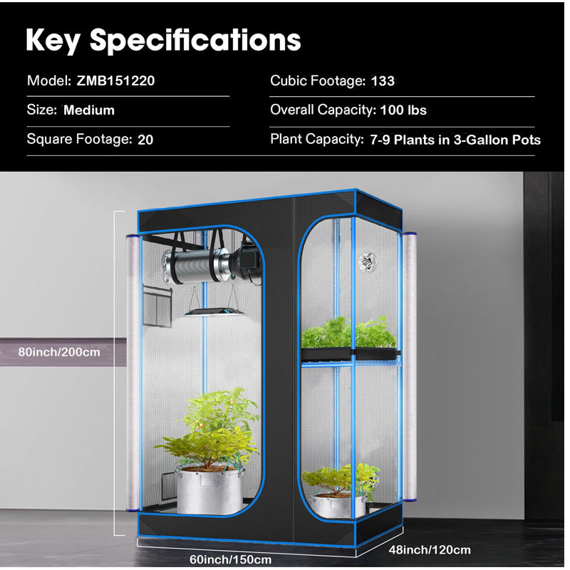 C3 Greenhouse Indoor Grow Tent - огляд і ціна Grow Tent Complete Kit