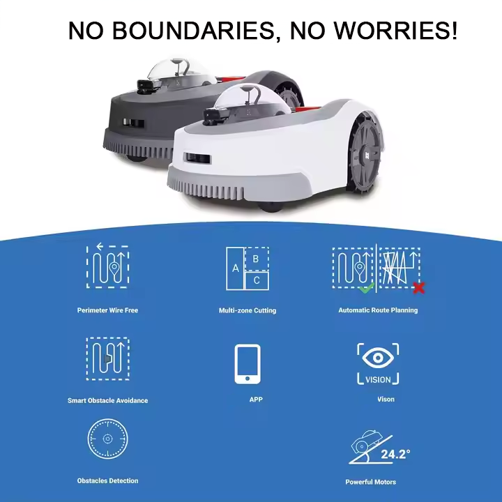 2025 New Robot Lawn Mower GPS  - огляд і ціна Smart Garden Tools