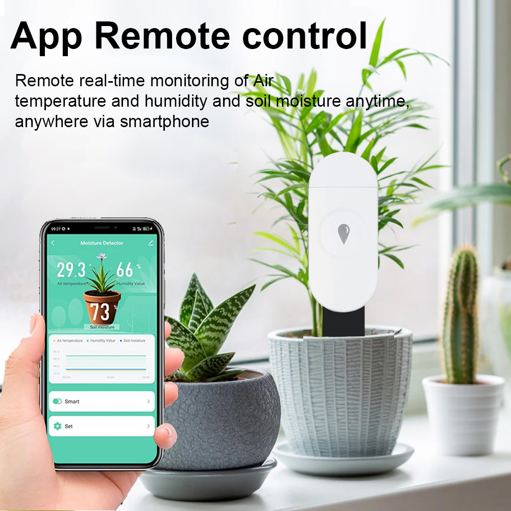 Tuya Zigbee Temperature Humidi - огляд і ціна Smart Garden Moisture Sensor