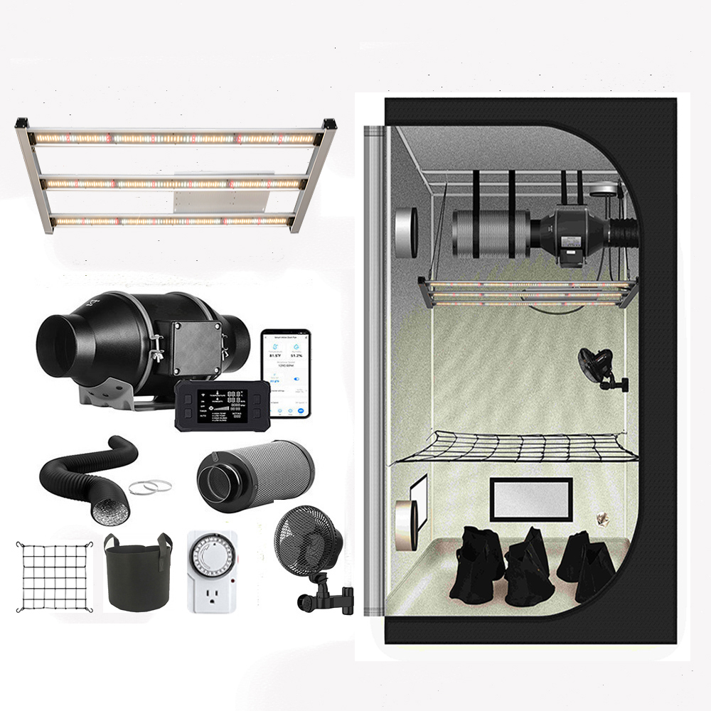 2024 New 120x60x180cm Growzelt - огляд і ціна Grow Tent Complete Kit