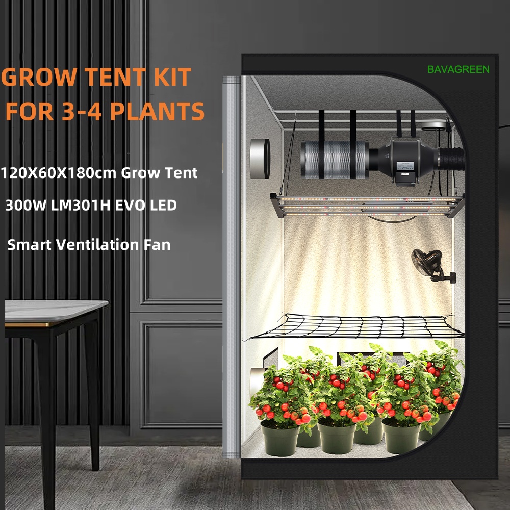 2024 New 120x60x180cm Growzelt - огляд і ціна Grow Tent Complete Kit
