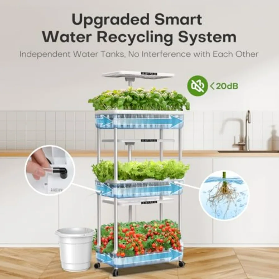 Indoor garden hydroponics grow - огляд і ціна Indoor Herb Garden Kit