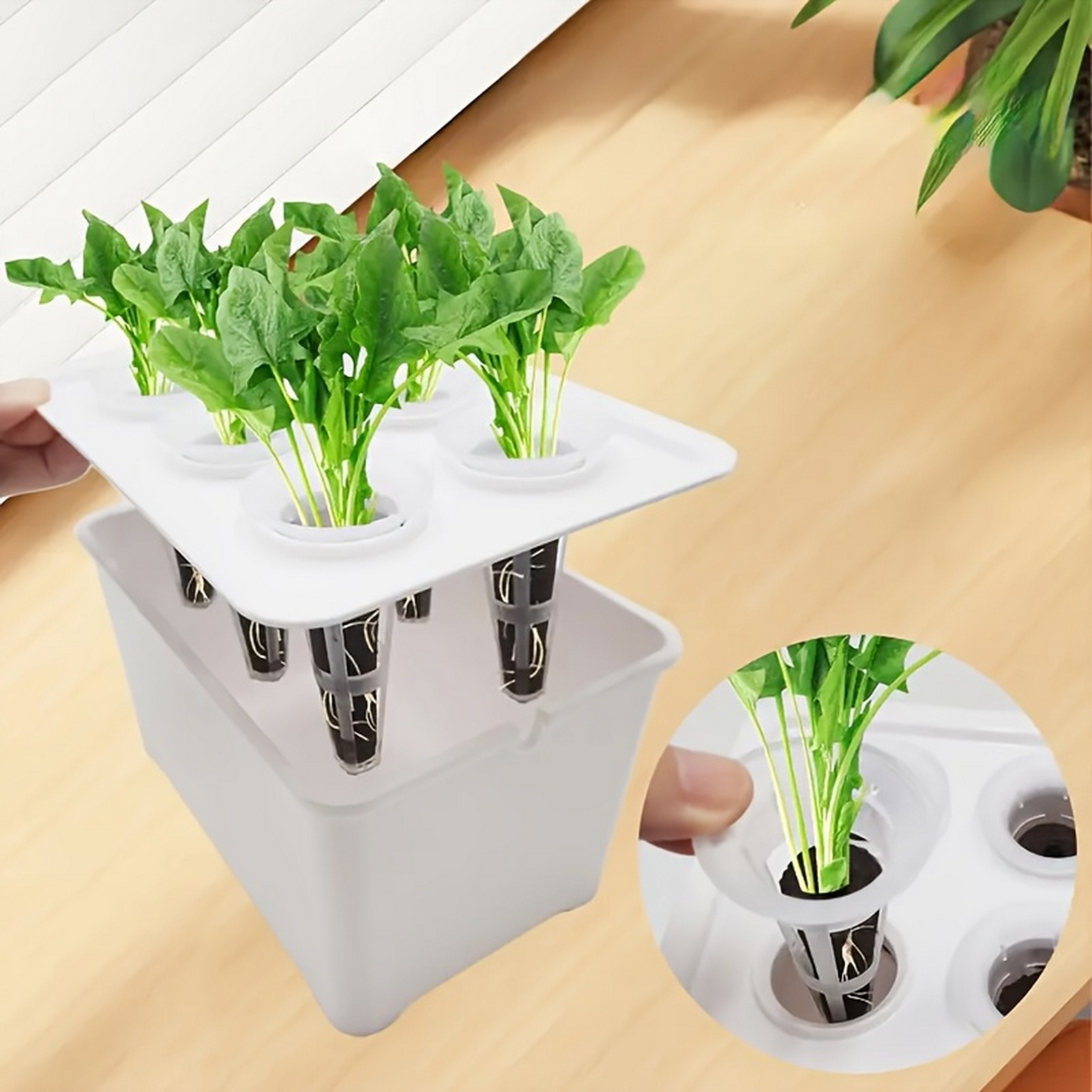 6 in 1 Hydroponic Nursery Pots - огляд і ціна Indoor Herb Garden Kit