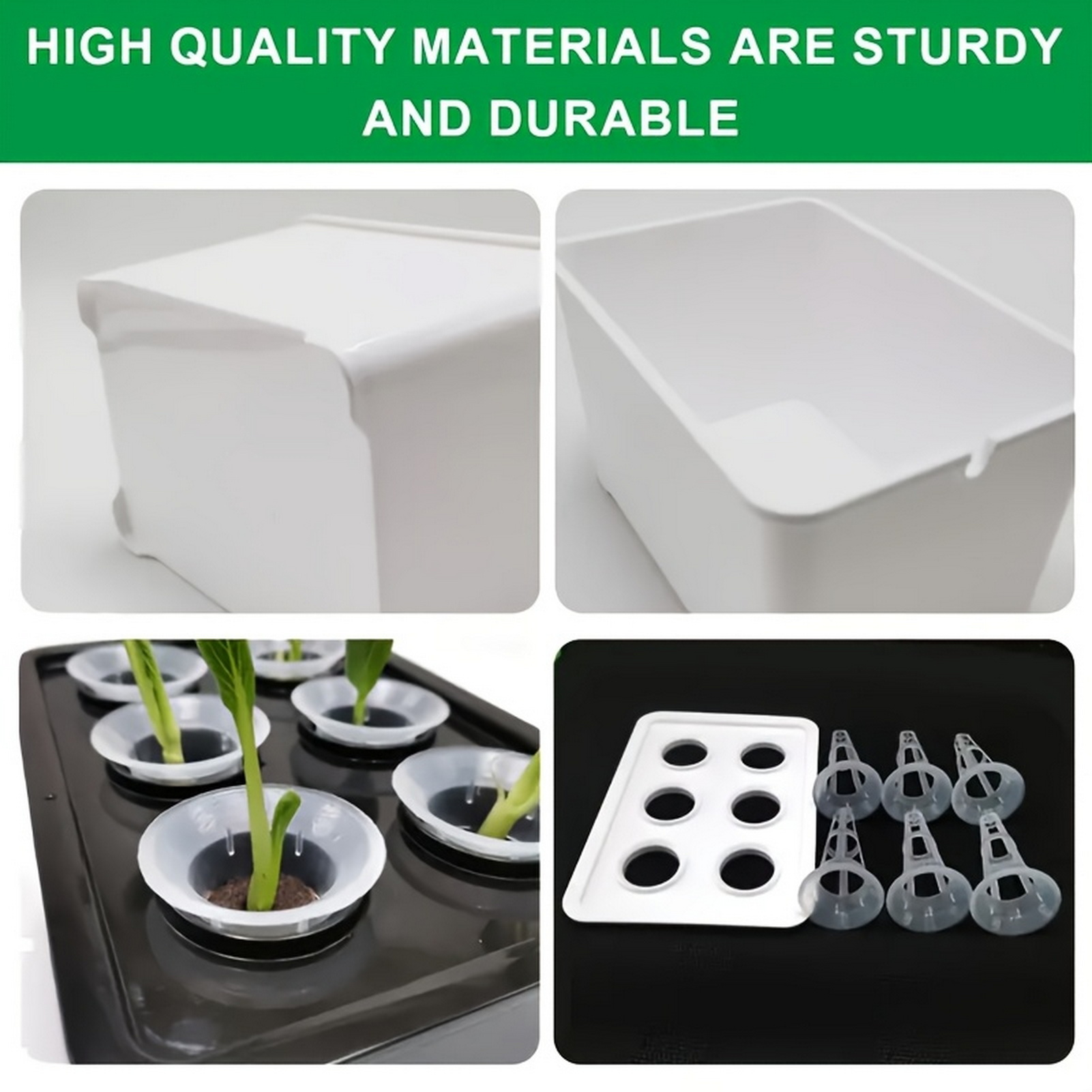 6 in 1 Hydroponic Nursery Pots - огляд і ціна Indoor Herb Garden Kit