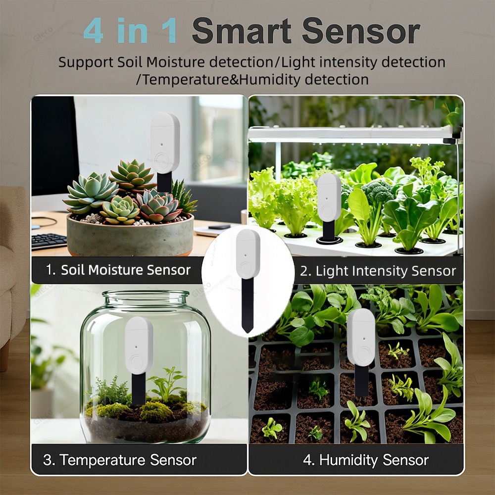 4in1 Zigbee Soil Moisture Temp - огляд і ціна Smart Garden Moisture Sensor