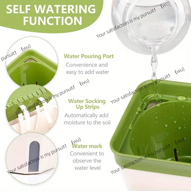 Self-Watering Windowsill Plant - огляд і ціна Indoor Herb Garden Kit