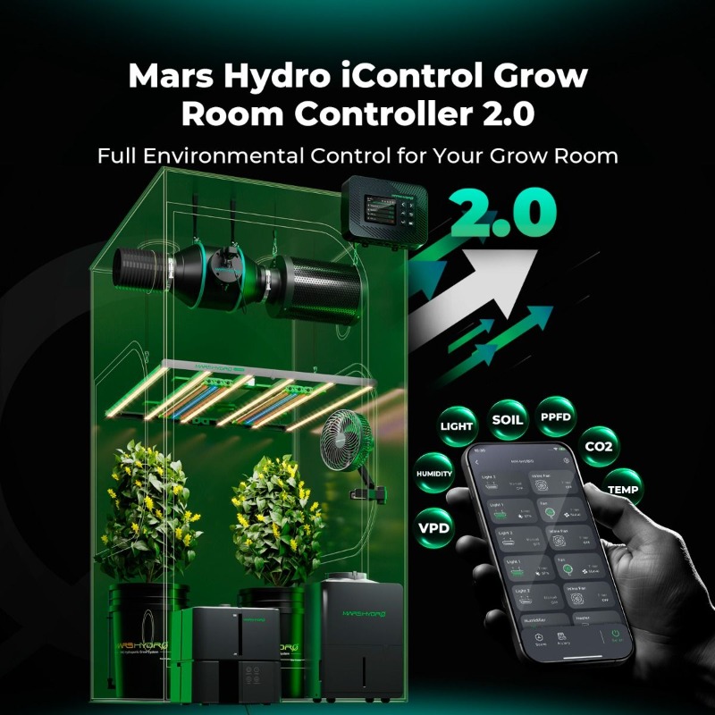 480W 4x4ft 120x120cm FC4800 EV - огляд і ціна Grow Tent Complete Kit