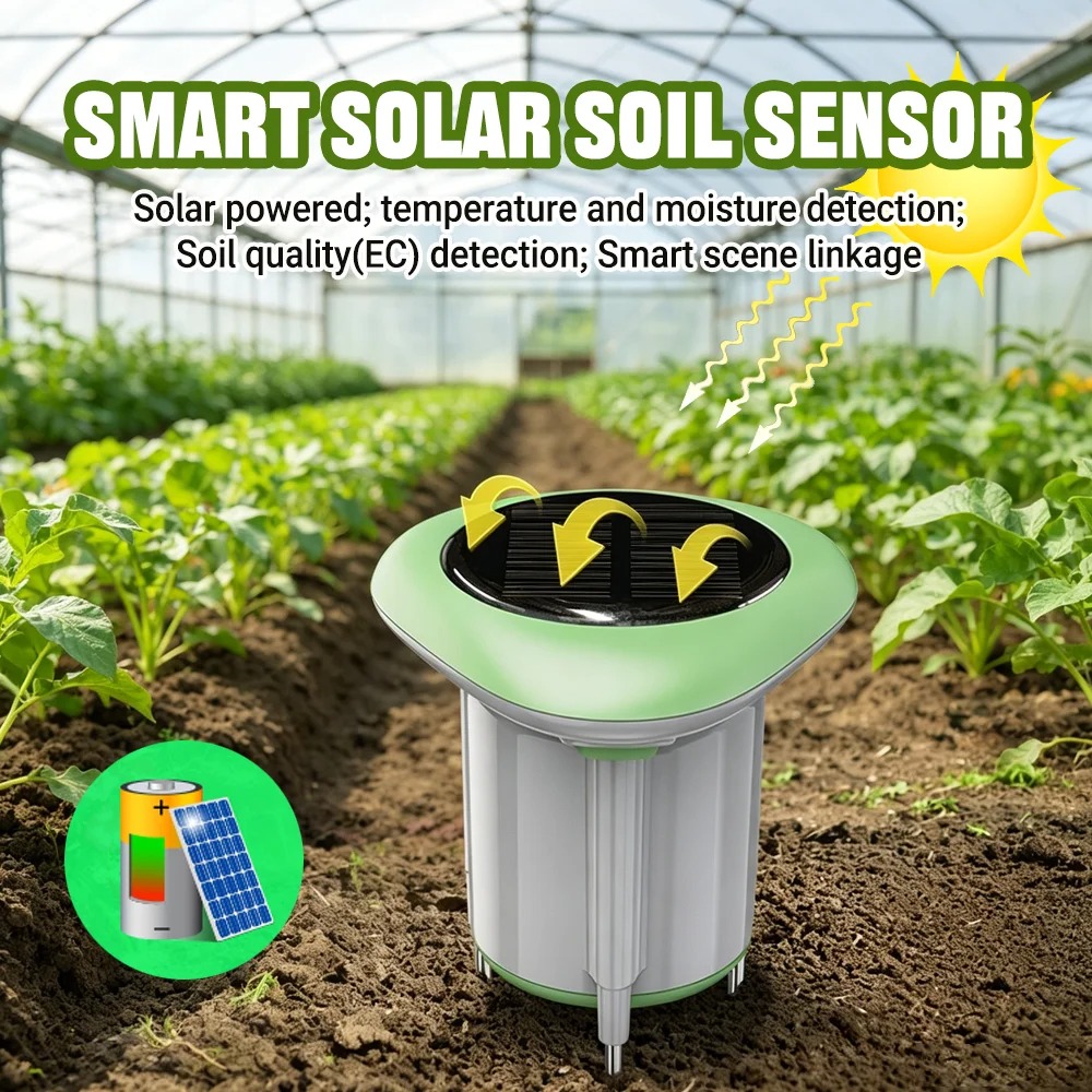 Smart WiFi Solar Soil Tester M - огляд і ціна Smart Garden Moisture Sensor