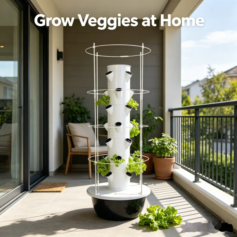 Smart Vertical Hydroponic Towe - огляд і ціна Smart Garden Vertical