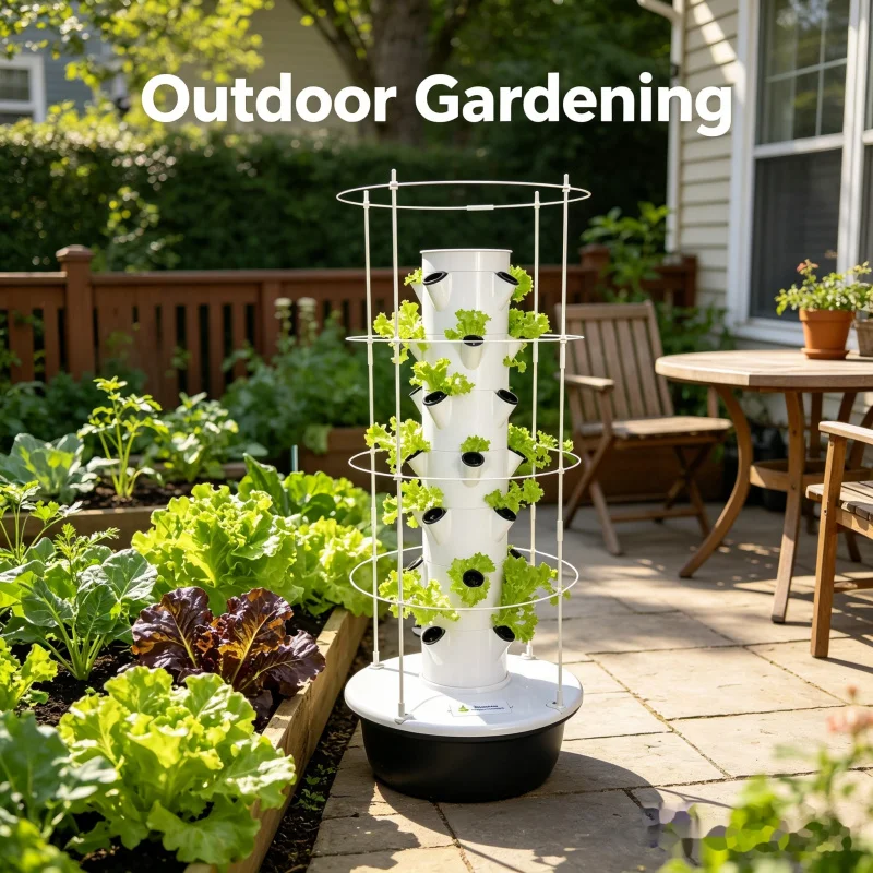 Smart Vertical Hydroponic Towe - огляд і ціна Smart Garden Vertical