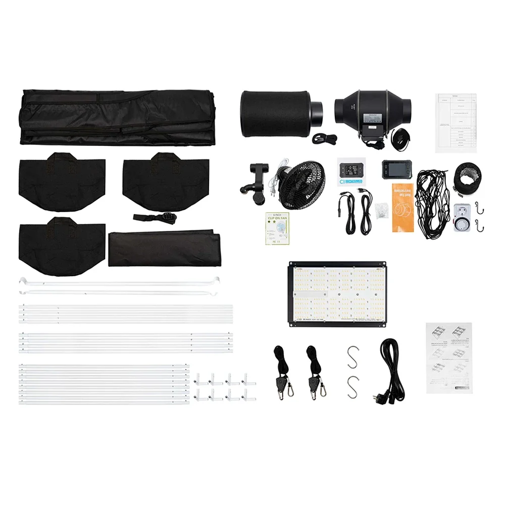 BAVAGREEN Hydroponic System Sm - огляд і ціна Grow Tent Complete Kit