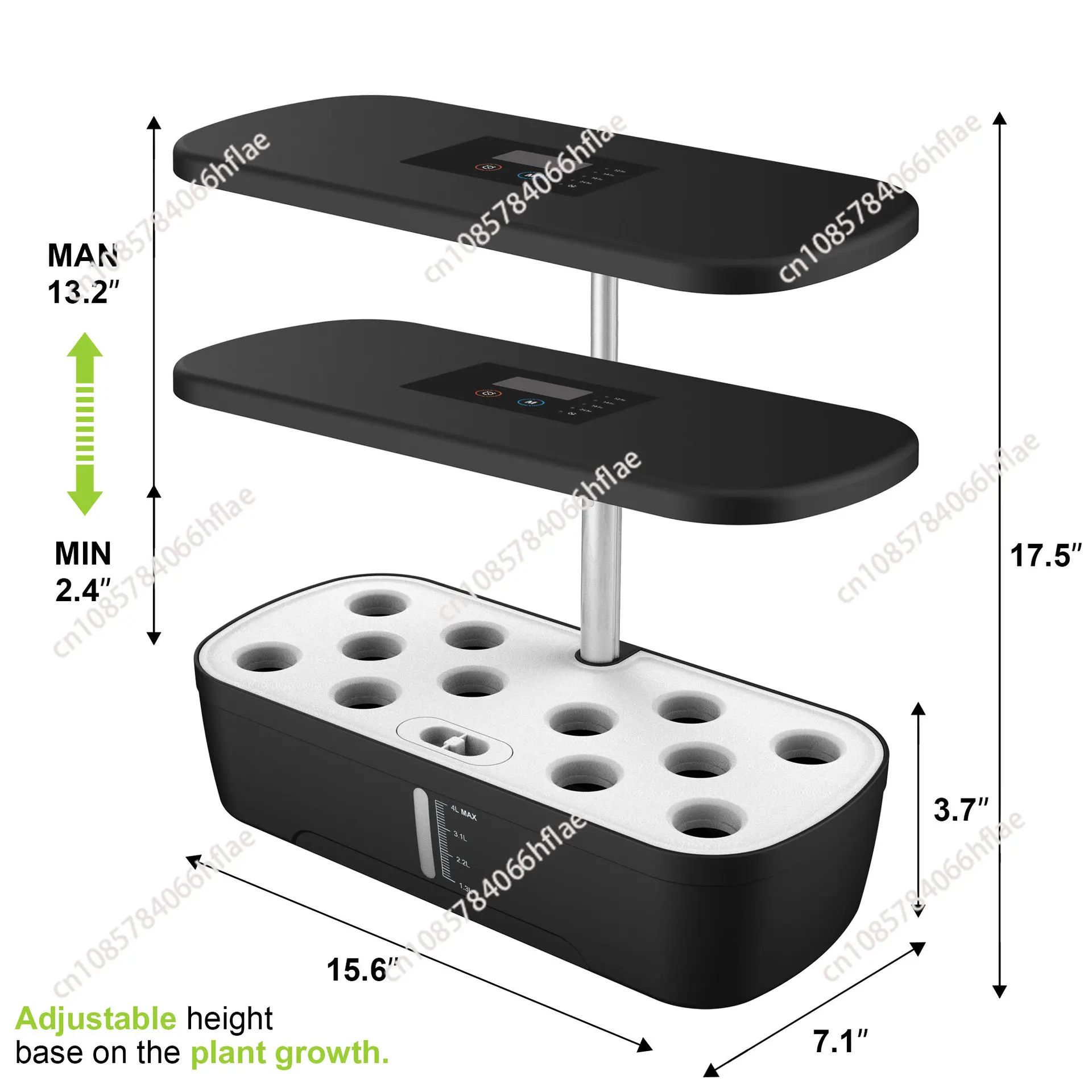 12 Pods Hydroponics Growing Sy - огляд і ціна Indoor Herb Garden Kit