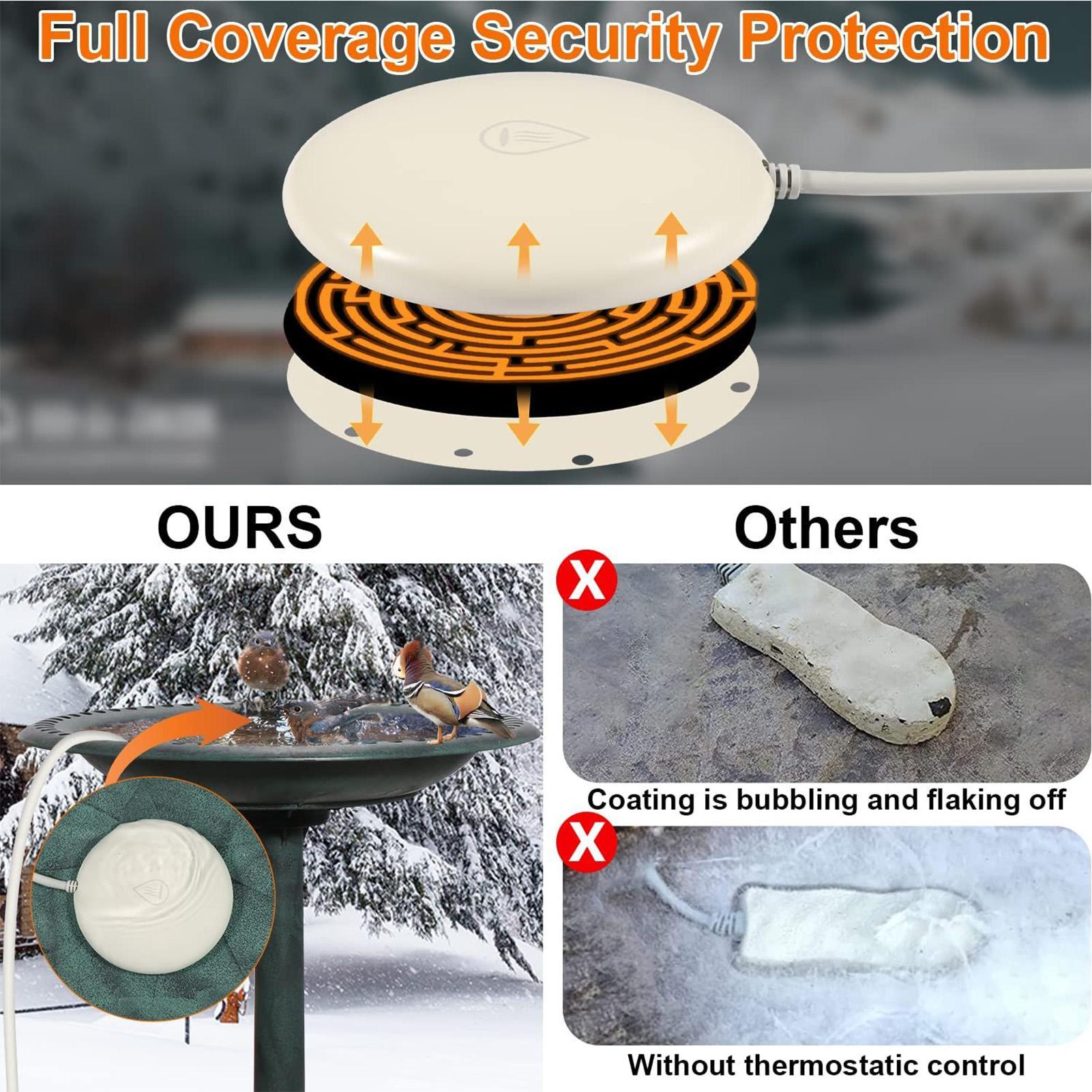 Bird Bath Heater For Outdoors  - огляд і ціна Smart Garden Bird Bath