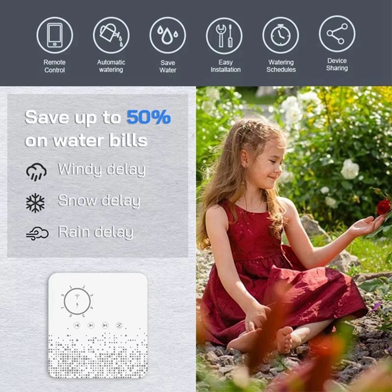 Tuya WiFi Smart Sprinkler Cont - огляд і ціна Smart Garden Timer