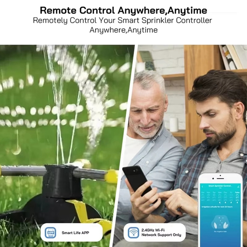 Tuya WiFi Smart Sprinkler Cont - огляд і ціна Smart Garden Timer