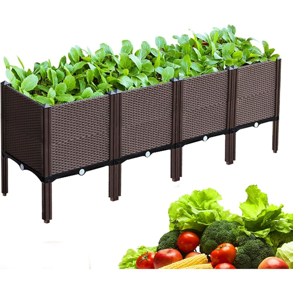 Elevated Garden Bed Kit - 61H  - огляд і ціна Indoor Herb Garden Kit