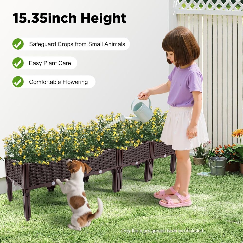 Elevated Garden Bed Kit - 61H  - огляд і ціна Indoor Herb Garden Kit