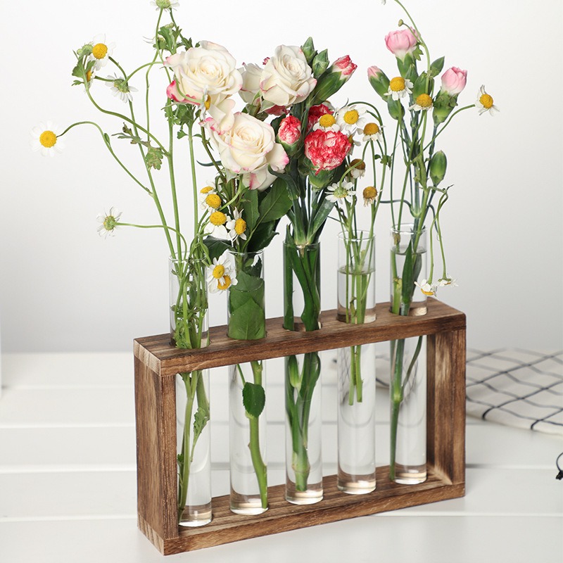5-Tube Glass Hydroponic Plante - огляд і ціна Indoor Herb Garden Kit