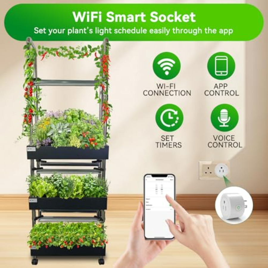 Indoor hydroponics growing sys - огляд і ціна Smart Garden Vertical