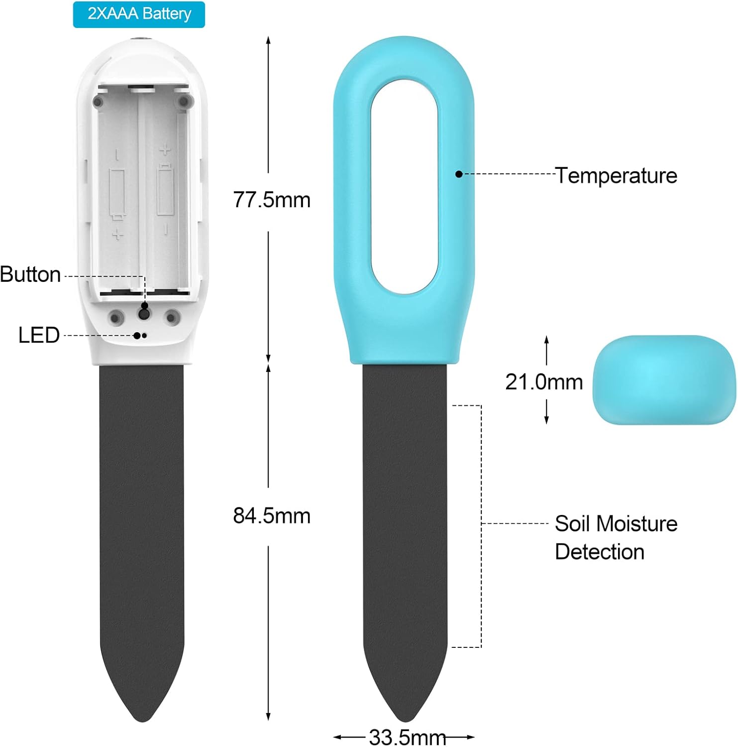 Tuya Bluetooth Zigbee Smart So - огляд і ціна Smart Garden Moisture Sensor