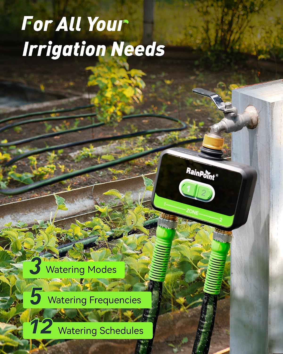 2-Zone Smart WiFi Water Timer  - огляд і ціна Smart Garden Timer
