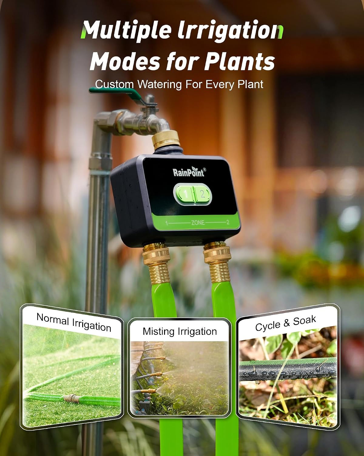 2-Zone Smart WiFi Water Timer  - огляд і ціна Smart Garden Timer