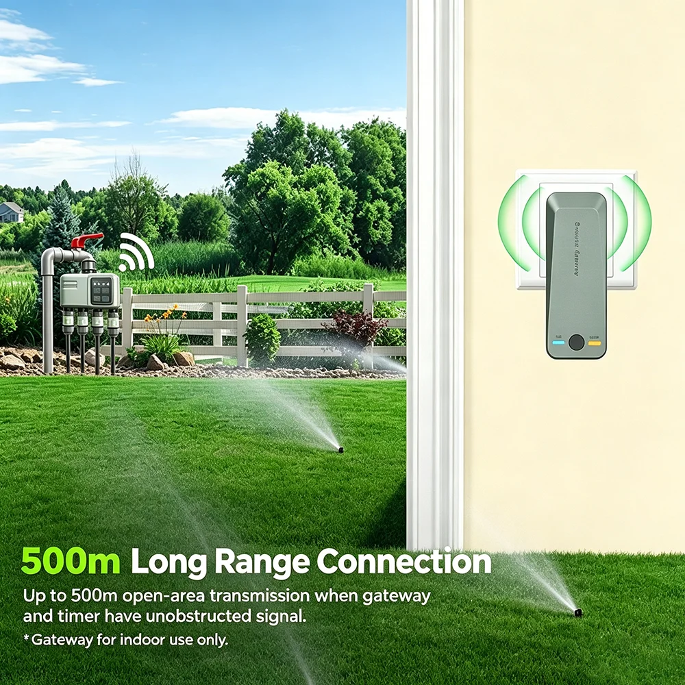 WiFi RF433 Smart Garden Sprink - огляд і ціна Smart Garden Tools