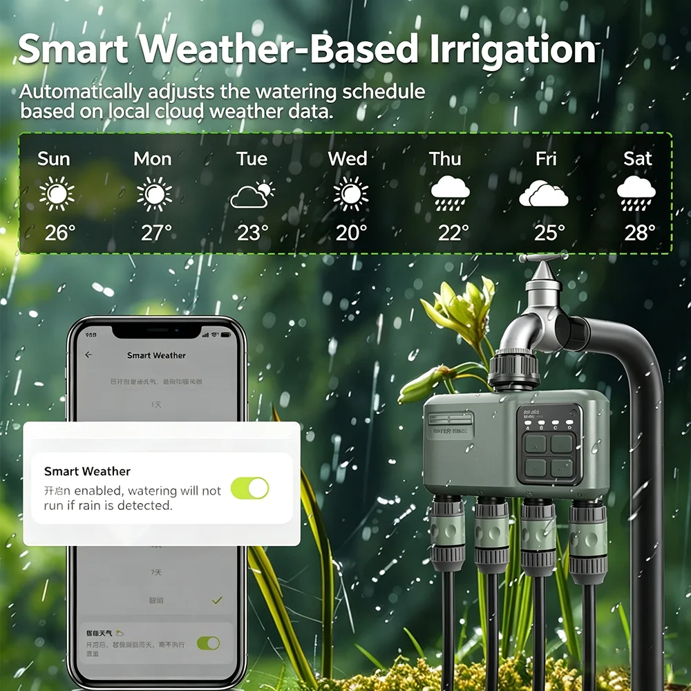 WiFi RF433 Smart Garden Sprink - огляд і ціна Smart Garden Tools