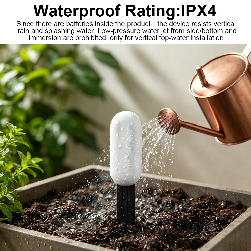Tuya Zigbee Temperature Humidi - огляд і ціна Smart Garden Moisture Sensor