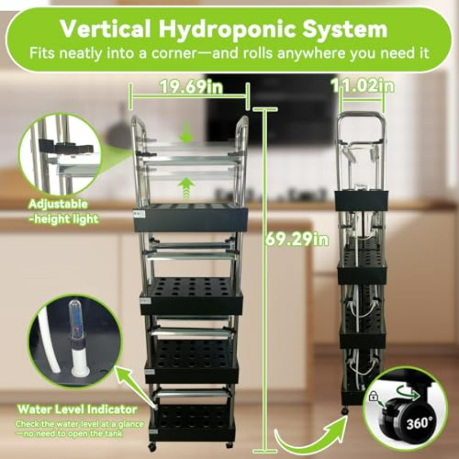 Indoor hydroponics growing sys - огляд і ціна Smart Garden Vertical