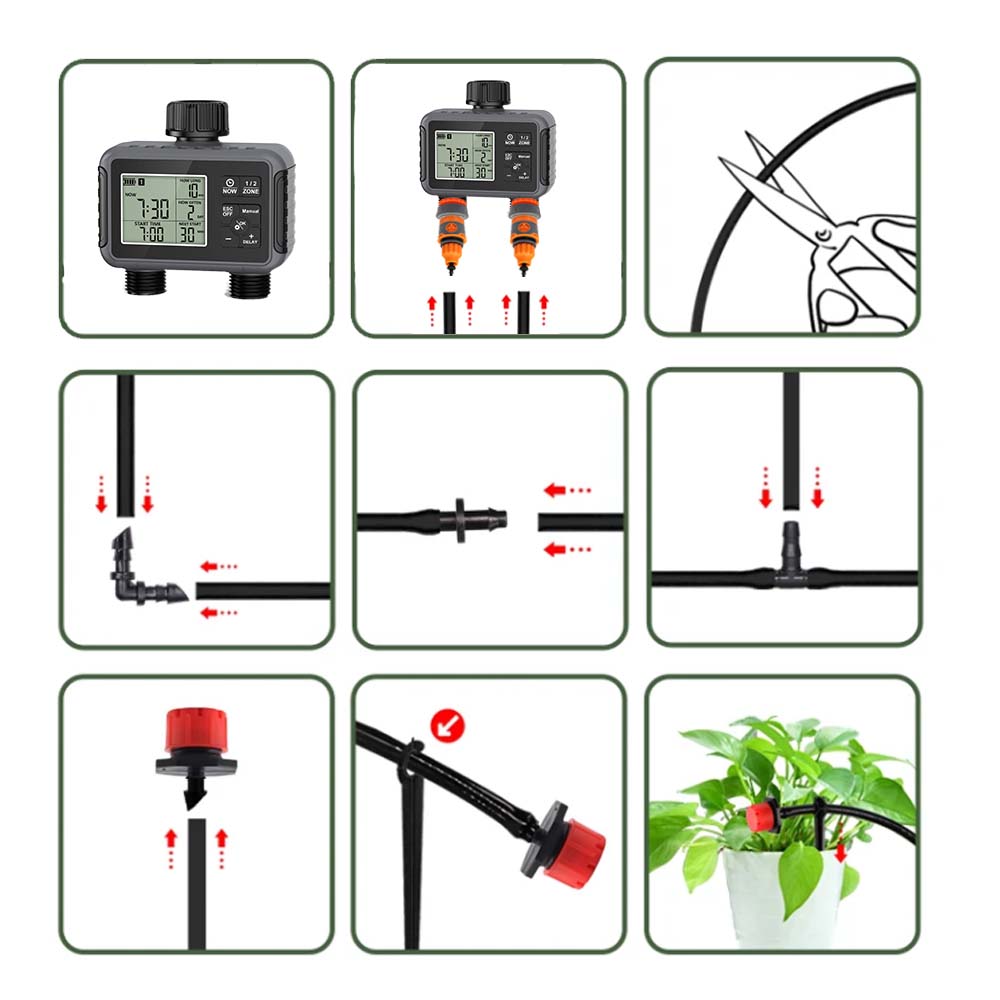 Dual Zone Independent Display  - огляд і ціна Smart Garden Tools
